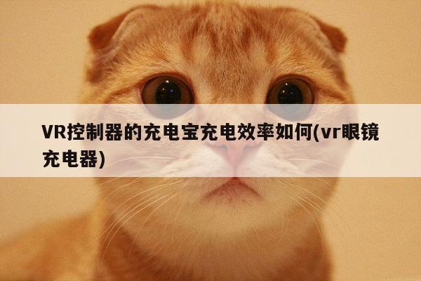 Bsports必一体育：VR控制器的充电宝充电效率如何(vr眼镜充电器)