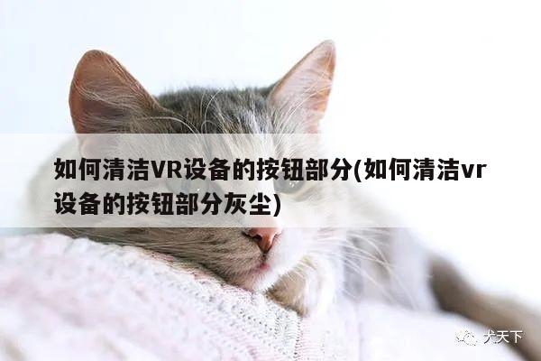 如何清洁VR设备的按钮部分(如何清洁vr设备的按钮部分灰尘)|Bsports必一体育